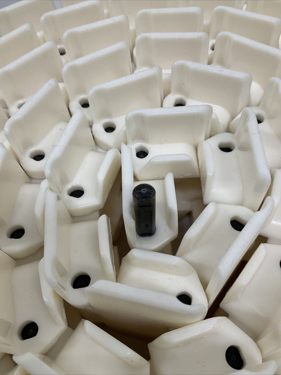 Rexnord 10178103 White Anti-Static TableTop Chain P880TAB-3.25IN PP PIN