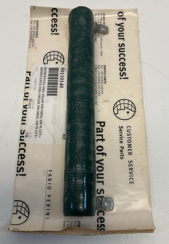 Fabio Perini  50110140  100Ohm,  100 Watt Wirewound Resistor 19x165mm