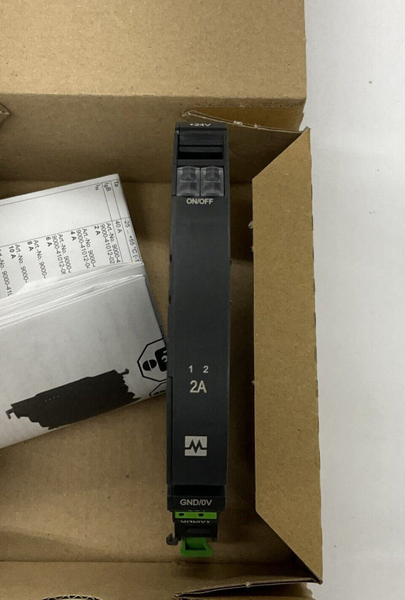 Murr 9000-41012-0200000 2A 2-Channel Mico-Pro Circuit Protection Module