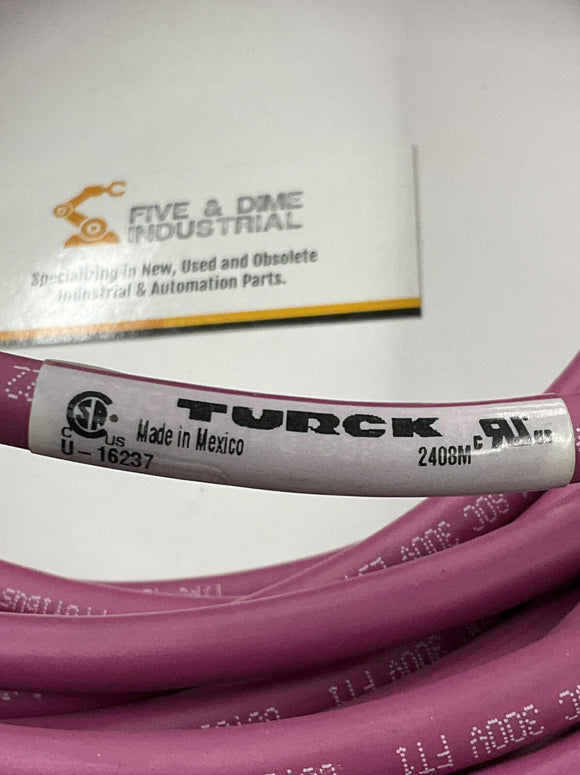 Turck RSSW WKSW 458-21M Profibus Male Socket 90 Female U-16237