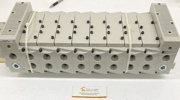 Numatics AK3BH00004NMUF 8 Bank Ethernet Manifold