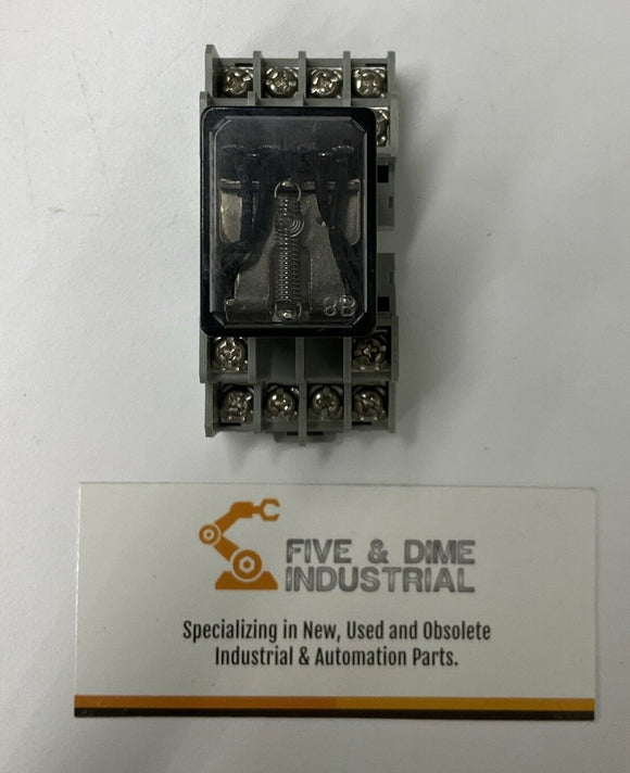 Square D 8501-RSD Miniature Relay with Base 14-Pin