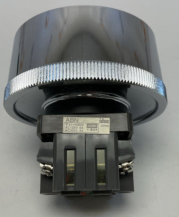 Idec ABN4F11-B Flush Head Black Push Button - 0