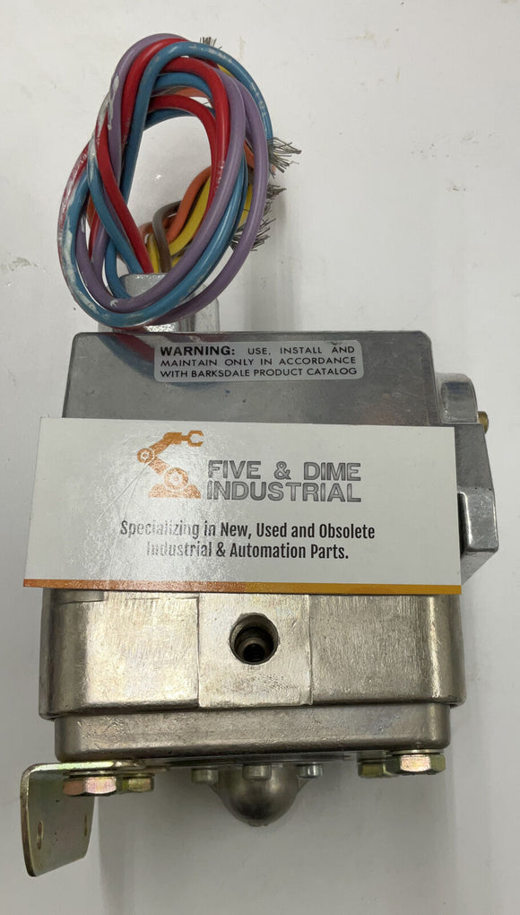 Barksdale Controls CDPD2H-A3SS Pressure Switch 10 Psi 287J Type 4