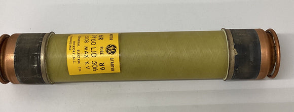 GE 9F60-LJD-506 Motor Starter 6R Fuse 5.08 KV Max