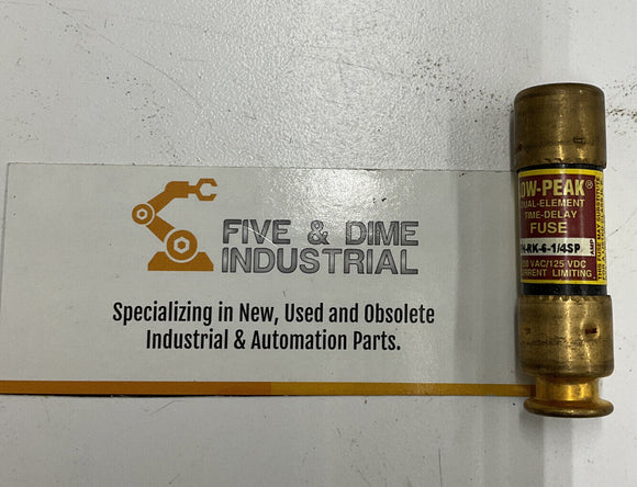 Bussmann  LPN-RK-6-1/4SP Low-Peak Fuses.  Lot of 3