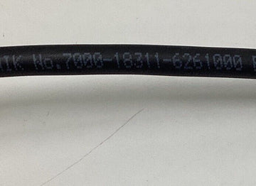 Murr 7000-18311-62610000 3-Wire Single End MSUD Valve Plug Cable 10M - 0
