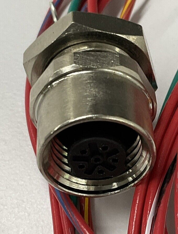 Turck FKB-6-1/18.25  U-07143 MircroFast 6 Pole Receptacle