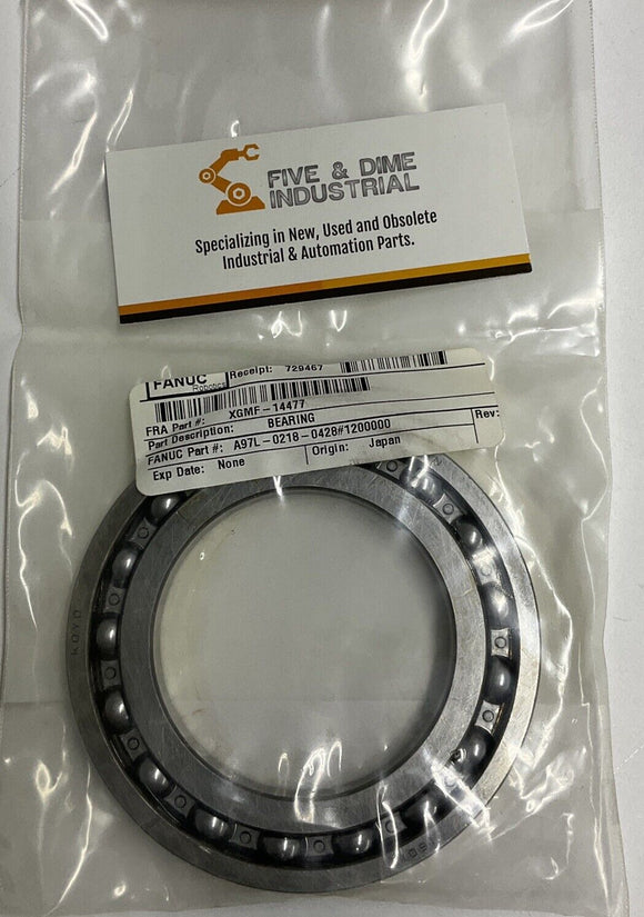 Fanuc A97L-0218-0428 #1200000 Bearing Koyo 16012
