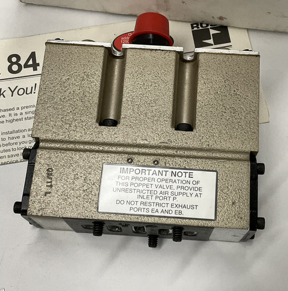 Ross 8476C3332Z 84 Series 115VAC Solenoid Valve