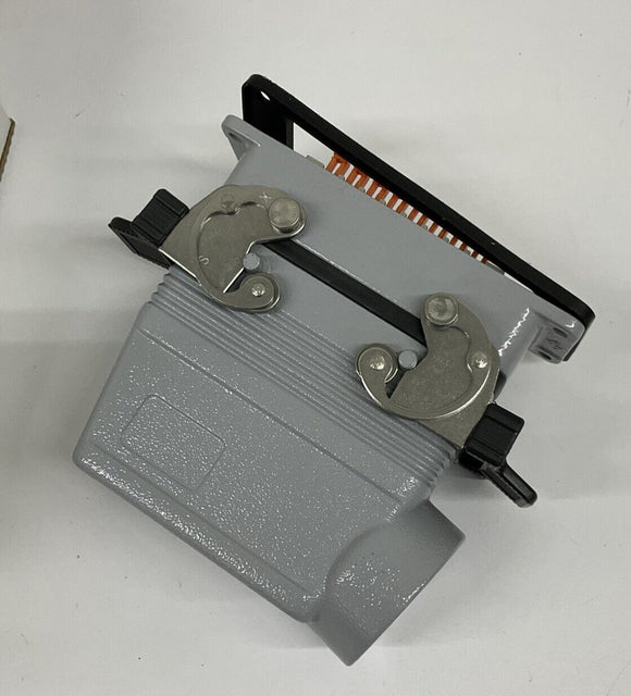 Mencom TQDS-16IOA34 16-Pole Rectangular Connector Kit 3/4, Double Latch