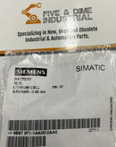 Siemens 6ES7 971-1AA00-0AAD Simatic Lithium Battery 3.6 V-5