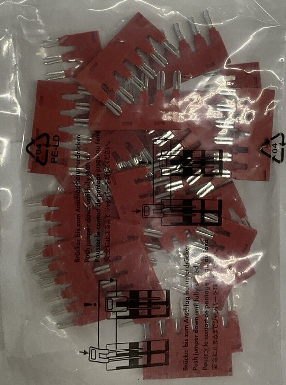 Wago 859-406/000-005 Push-in Type Jumper Bar 6-Pin Lot of 25