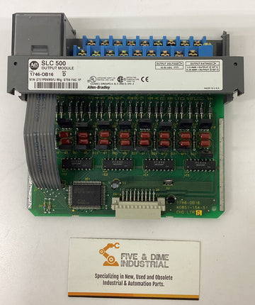 Allen Bradley 1746-OB16 Ser. D Output Module