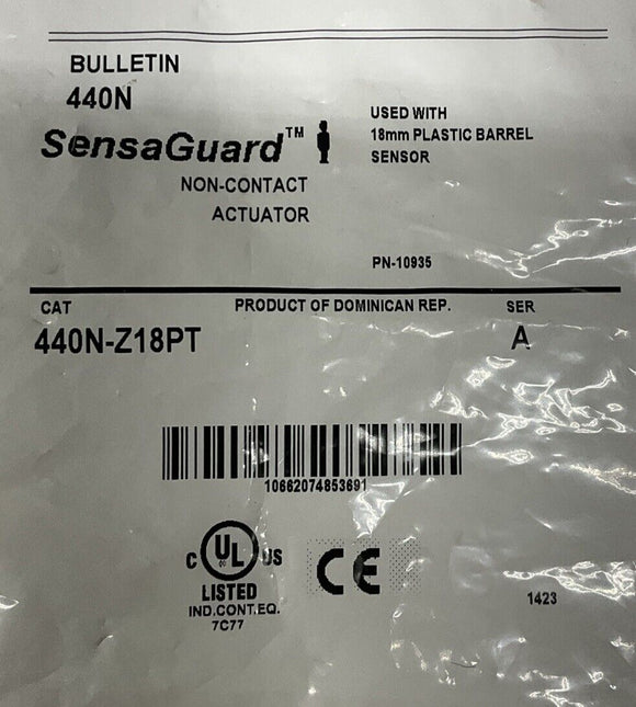 Allen Bradley 44ON-Z18PT