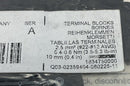 Allen Bradley 1492-JD3DR Ser A Terminal Block. Lot of 4-7