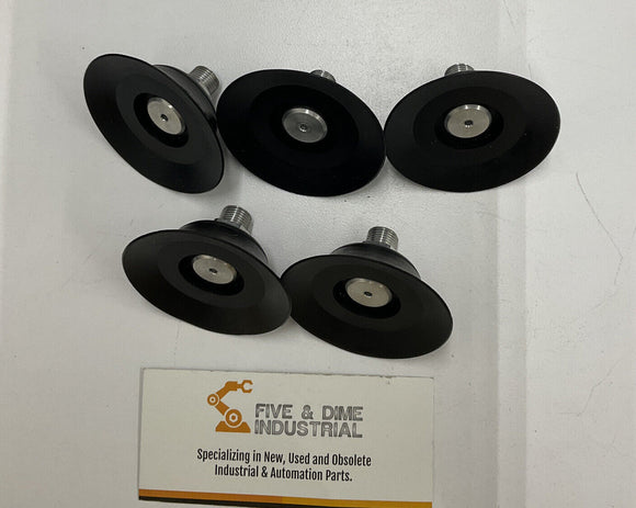 Schmalz PFYN-50-NBR-G 1/8" / 10.01.01.00147 Lot of 5 Suction Cups