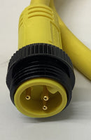 Woodhead Molex 1300100487 / 113030K13M010  1-Meter 3-Pole Cable-4