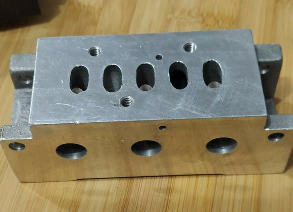 Automatic Valve 407B43S3S3 Solenoid w/ A6880-120 Base Manifold