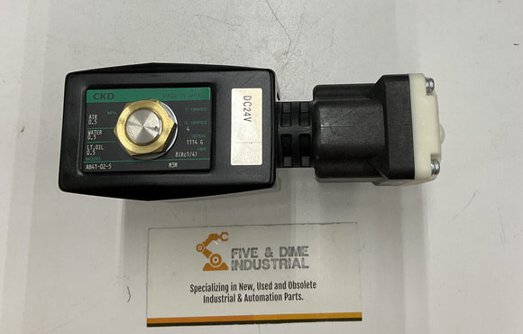 CKD AB41-02-5-M3M-DC24V Solenoid Valve