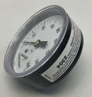 Ashcroft 25W1005-H-02B 2-1/2'' Steel Gauge 160 PSI, Brass Socket, 1/4'' NPT-3