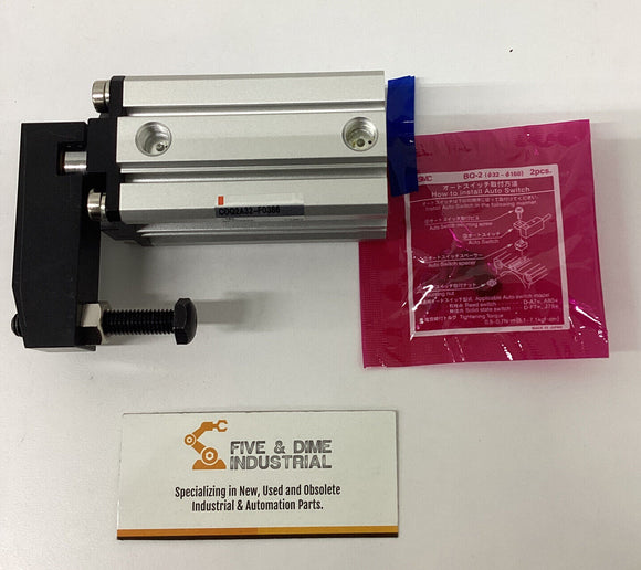 SMC CDQ2A32-F0386-18L Compact Clamp Cylinder