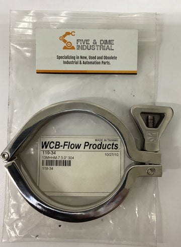 WBC-Flow  119-34 Diaphragm Clamp