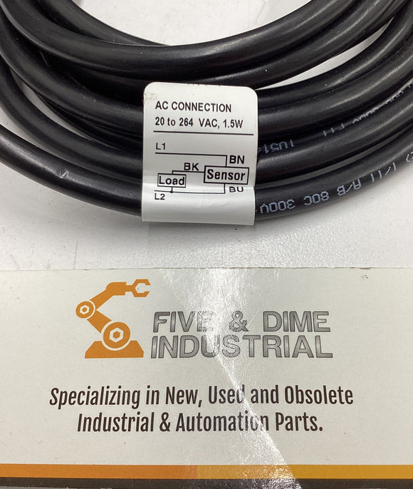 Eaton E58CBL18A2C2 18mm  Photoelectric Sensor 80' Range 3 Meters