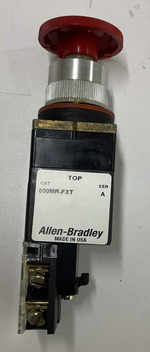 Allen Bradley 800MR-FXT Red Twist and Release Switch