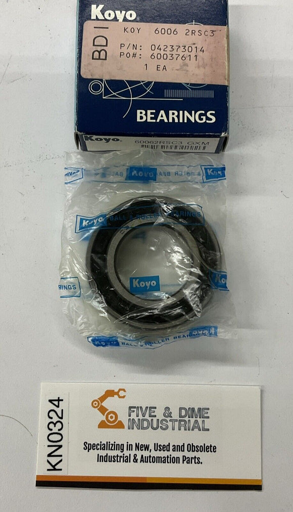 Koyo 60062RSC3-GXM Sealed Bearing 55x13mm, 30mm ID