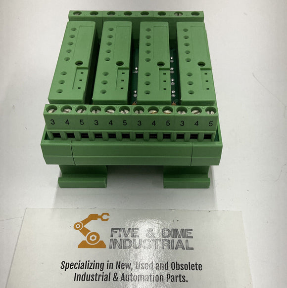 Phoenix Contact FLKM 4-I/0-G4 Opto-Coupler Relay Module