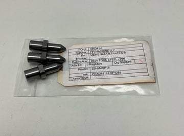Honda Engineering  UEWE50-7X-9.7-H-15-C-5  Qty of 3  Locating Pins - 0