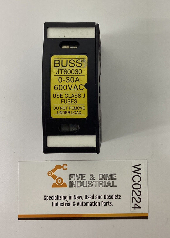 Bussmann Buss JT60030 Class J Din Mount Fuse Holder
