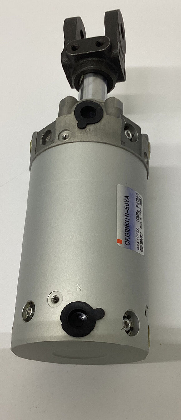 SMC CKGS-1B63-50Y Pneumatic Cylinder w/ Clevis