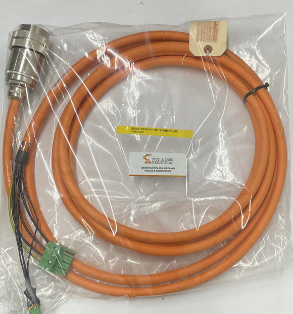 Bosch Rexroth R911310460 RKL4321 7 Meter Power Cable