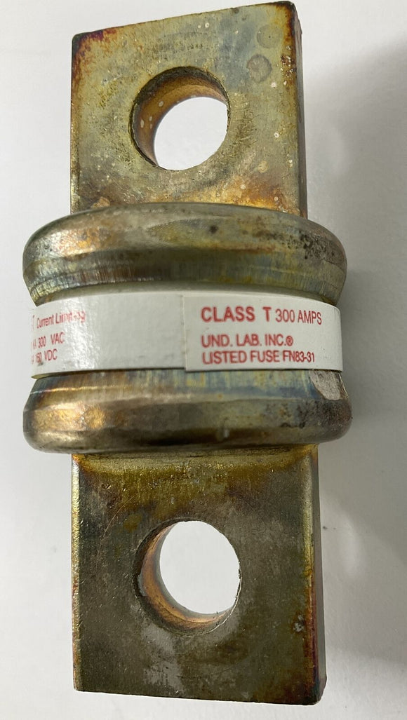 Mersen Ferraz Shawmut A3T300 Class T 300 Amp Fuse 300VAC 160V Vdc