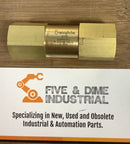 SWAGELOCK B-2C4-EP-VL-1 Brass Check Valve-4