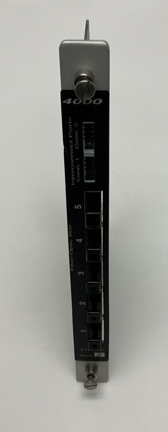 Unico 4000 Fiber-Optic Star 316-132 Rev 3