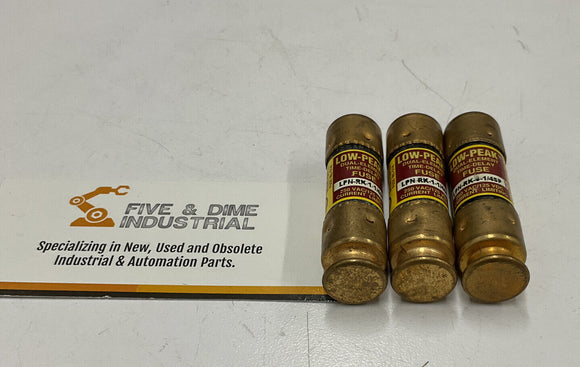 Bussmann  LPN-RK-1-1/4SP Low-Peak  Lot of 3 Fuses
