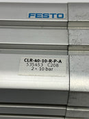 Festo CLR-40-10-R-P-A Right Linear Swivel Clamp Cylinder 40mm X 10mm 535453-4