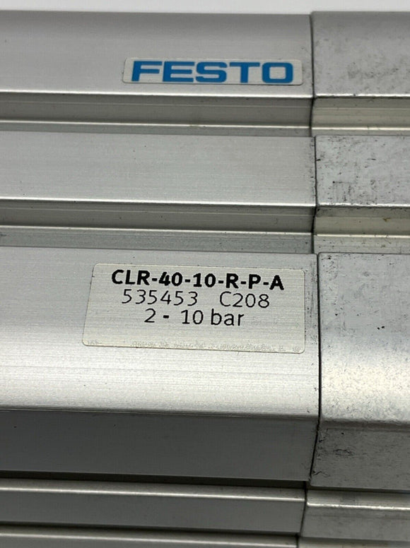 Festo CLR-40-10-R-P-A Right Linear Swivel Clamp Cylinder 40mm X 10mm 535453