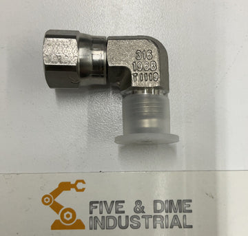 Parker 5-C6X-5-585 Jic Stainless Steel 5/16" Fitting 90° Elbow - 0