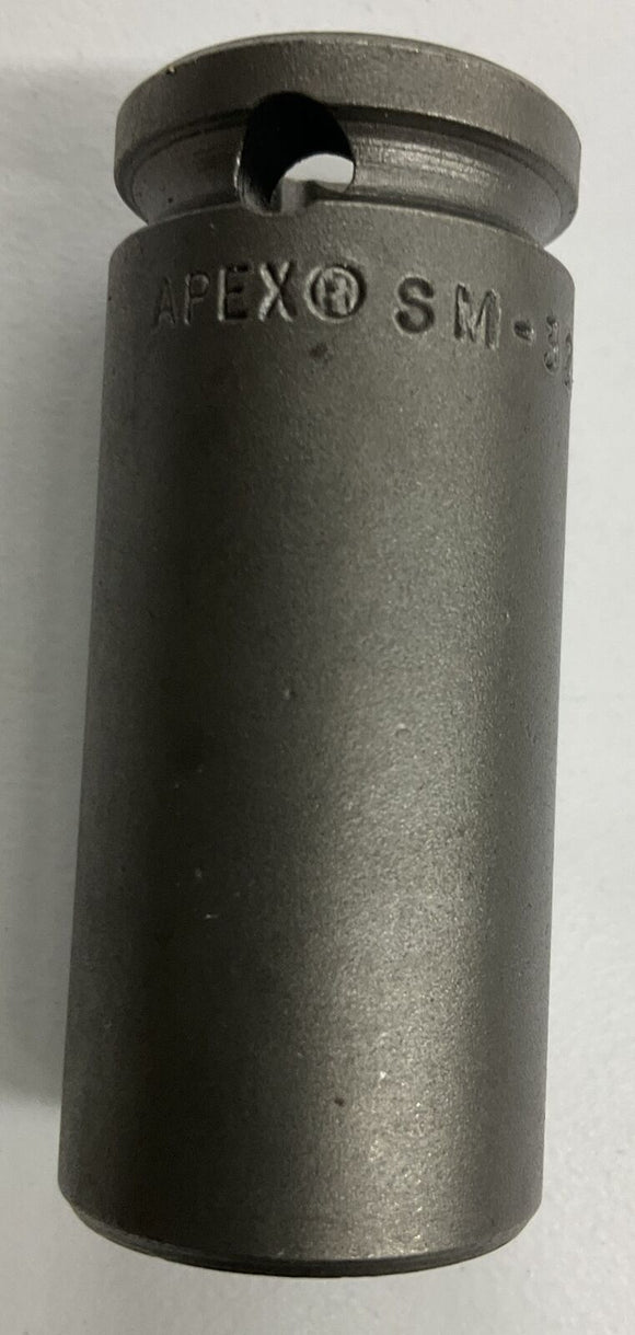 Apex SM-3218 9/16" 6 pt. Magnetic Socket , 3/8" Squre Drive 2" Length