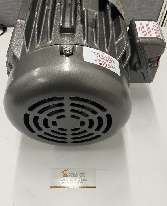 Baldor M3663T 5HP 230/460 Vac Industrial Motor 3450RPM Frame184T Hz60
