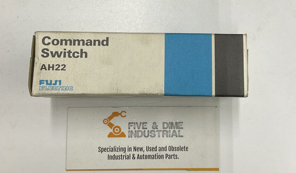 Fuji Electric AH22 ZGH3 0084 Green Command Switch