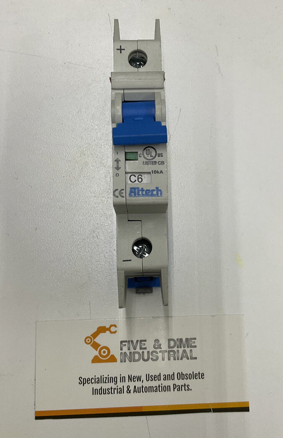 Altech DC Branch Circuit Breaker UL489-C6 6 Amp
