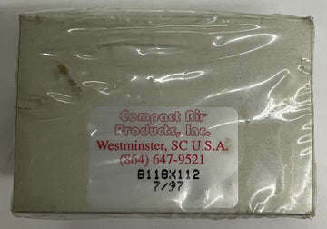 Compact Air Double Acting Air Cylinder B118X112 - 0