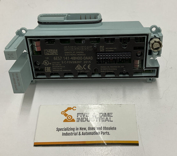 Siemens 6ES7 141-4BH00-0AA0 Electronic Module