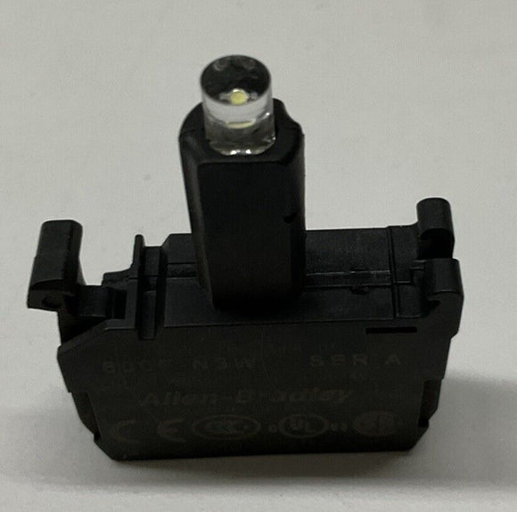 Allen Bradley 800F Ser. A White Led Module 24 Vdc