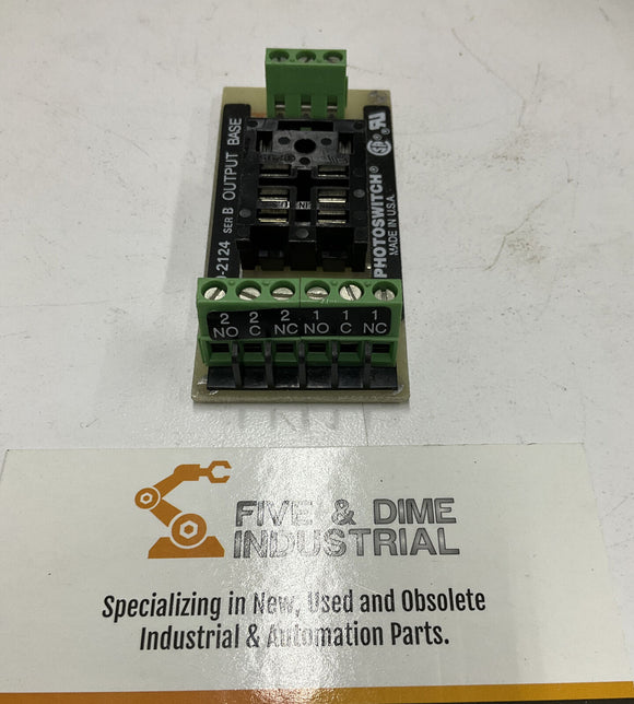 Allen Bradley 60-2124 Ser. B Photo Switch Output Base
